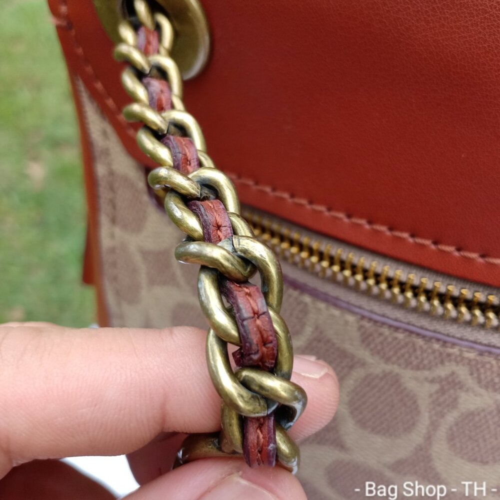 Coach 38585 Parker Convertible Backpack in Signature Canvas - Picture 5 of 15